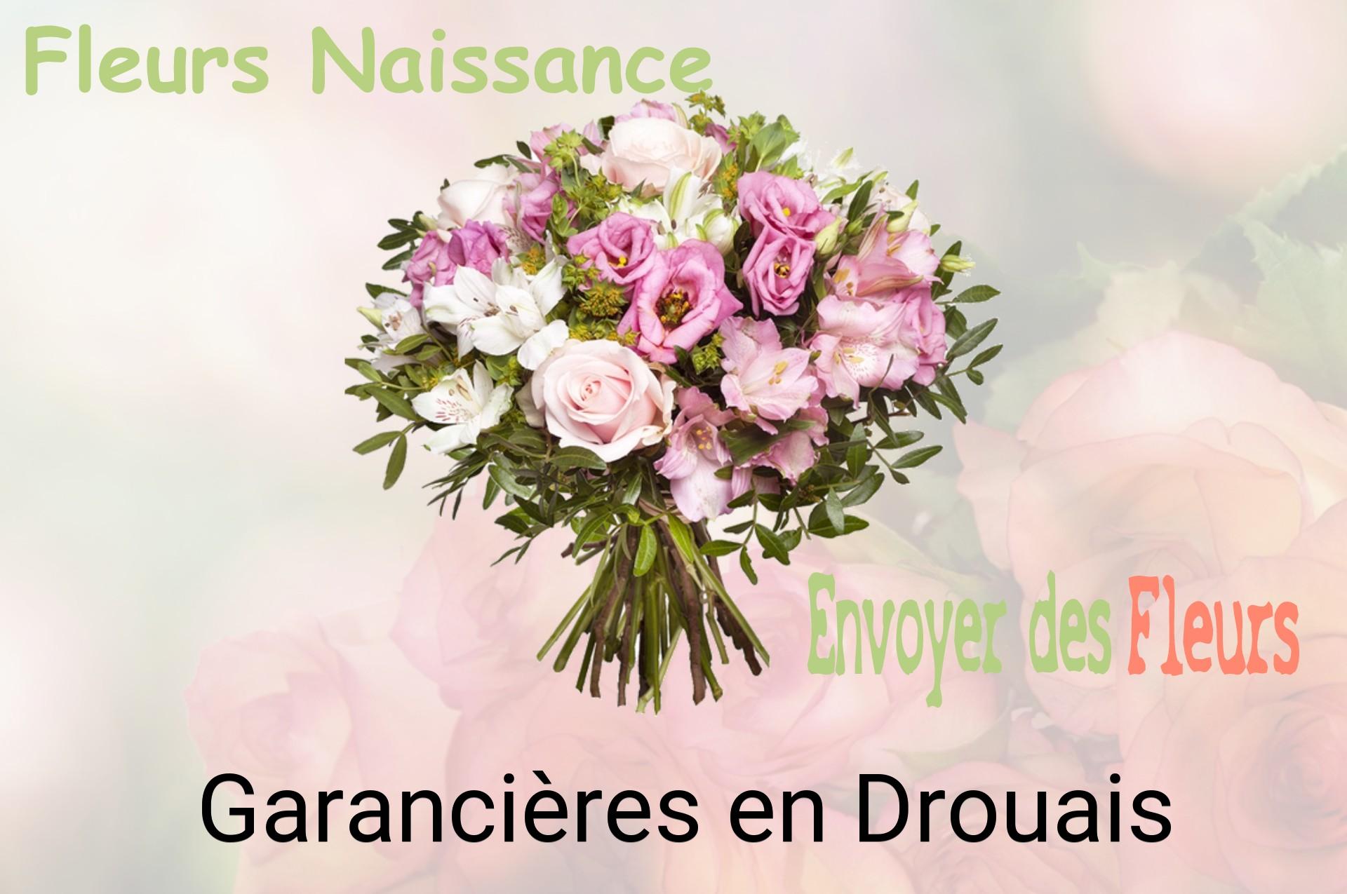 Bouquet de fleurs de naissance livré à Garancières-en-Drouais